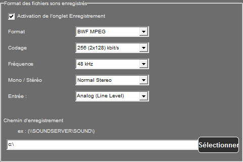 Outils OngRec 82